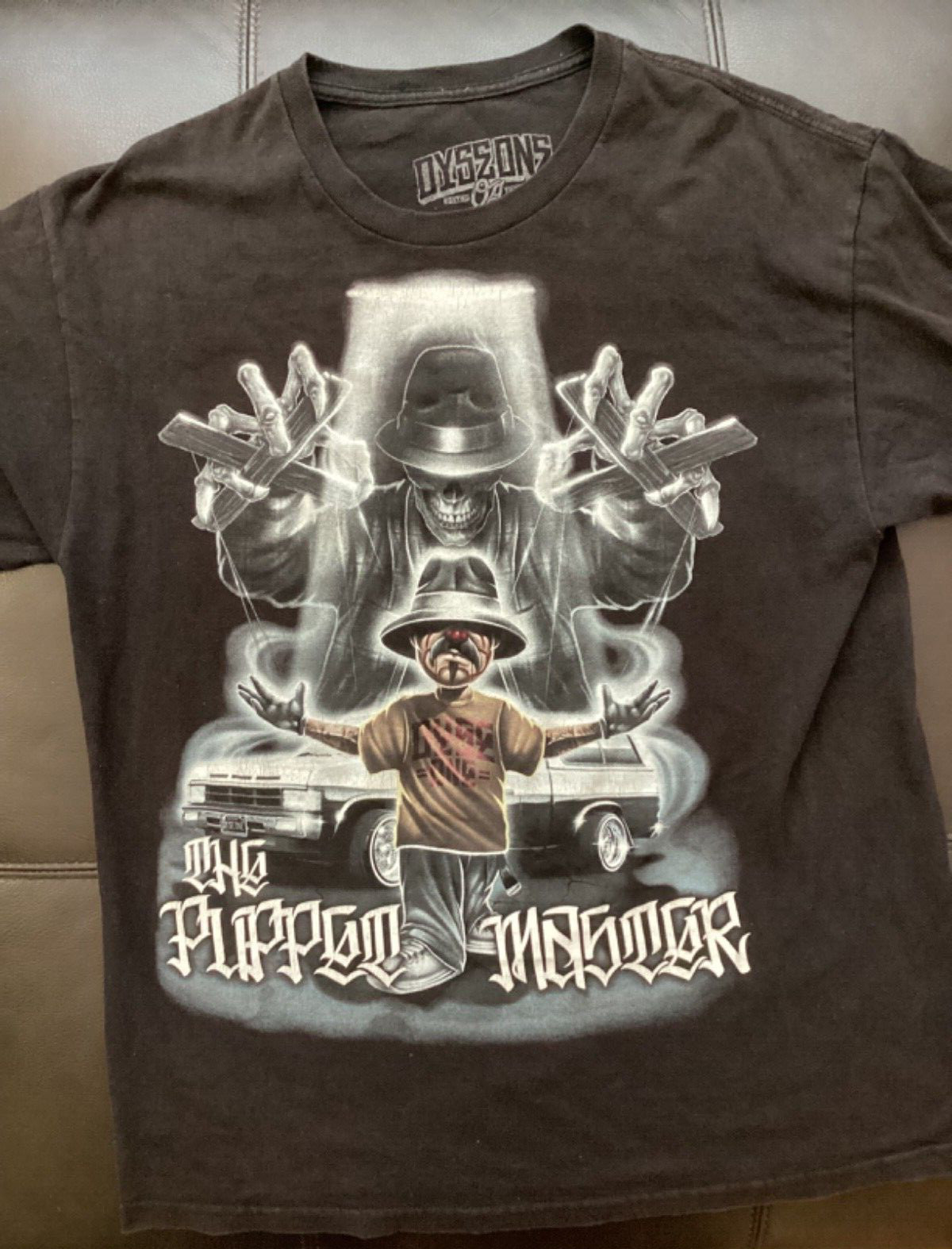 Dyse One Puppet Master Black T Shirt size L