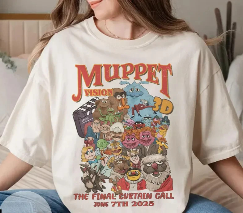 Retro The Muppettts Show Final Curtain Call 1991 – 2025 Shirt