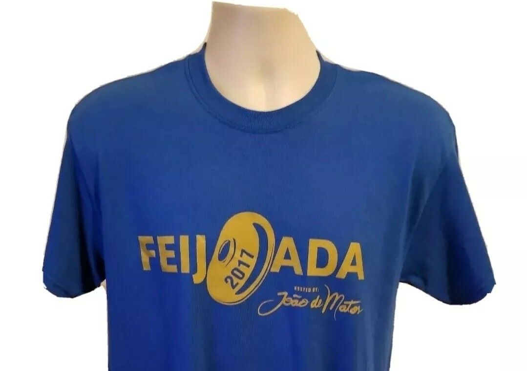2017 Feijoada Adult Medium Blue TShirt