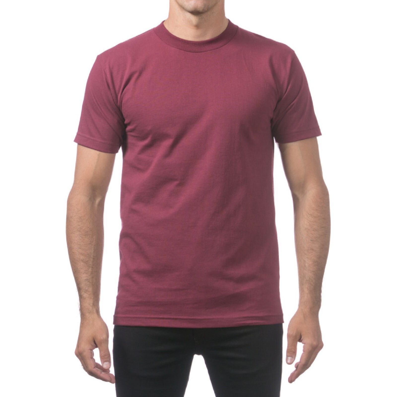 3 PACK PROCLUB MENS COMFORT SHORT SLEEVE T SHIRTS PRO CLUB CASUAL COTTON T SHIRT