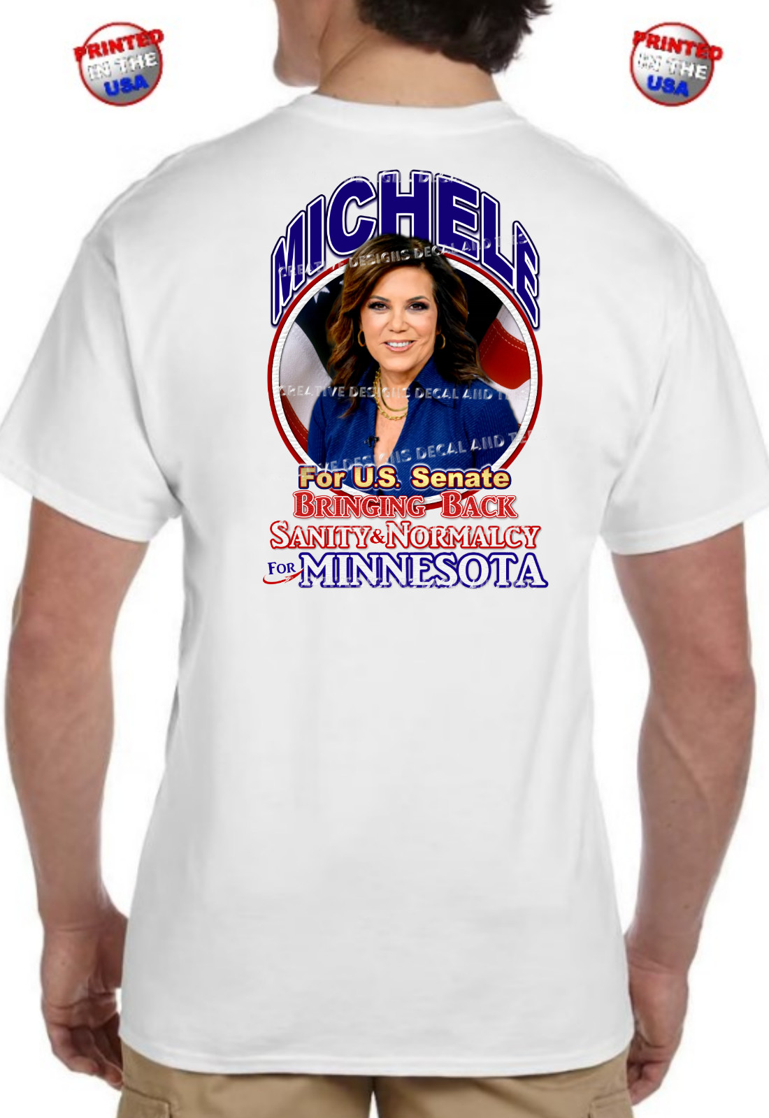 Michele Tafoya Bringing Back Sanity & Normalcy for U.S. Senate Minnesota T-Shirt