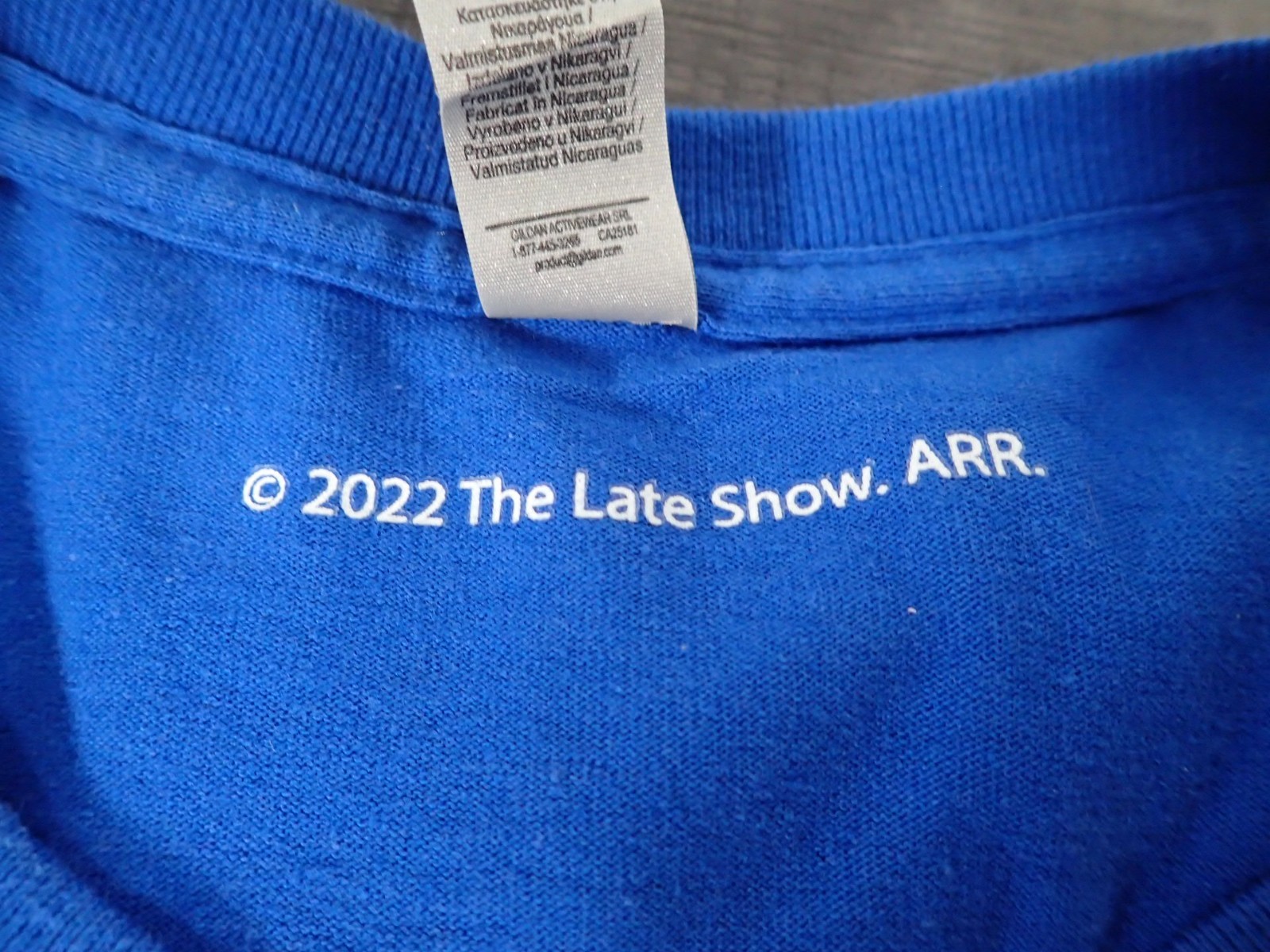 The Late Show with Stephen Colbert Is Potato Shirt Men’s Size 2XL 2022 Official