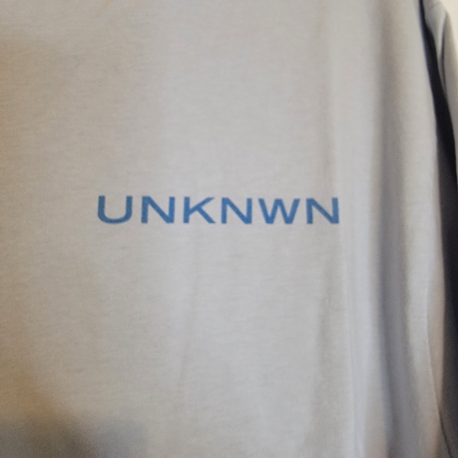 UNKNWN LeBron James Men’s Legacy Boxy T-Shirt Gray/Blue MED New With Tags