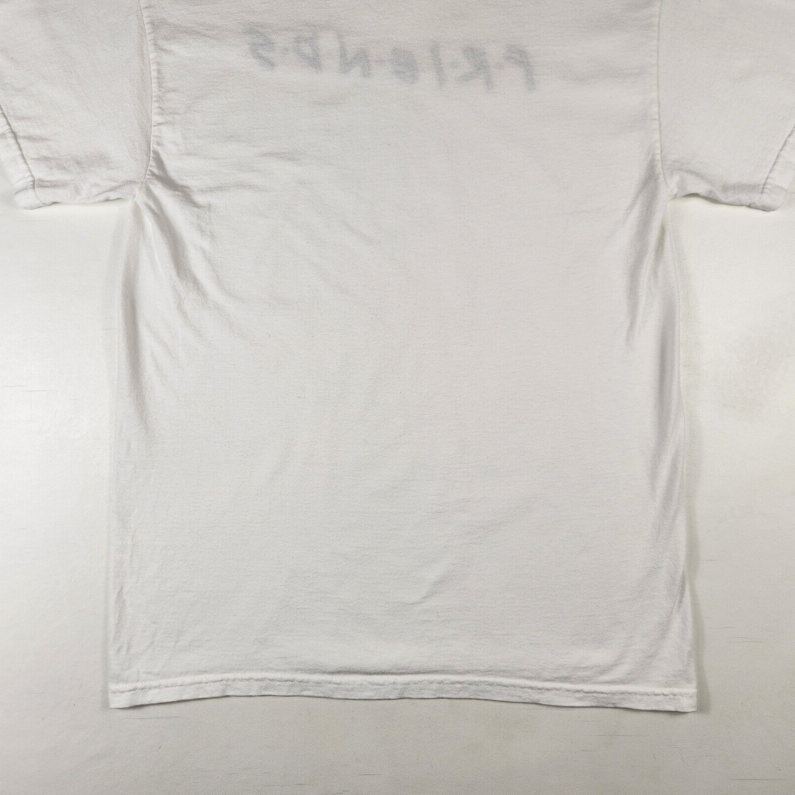 VTG NBC Experience Store Friends T-Shirt Embroidered Spellout Adult Medium White