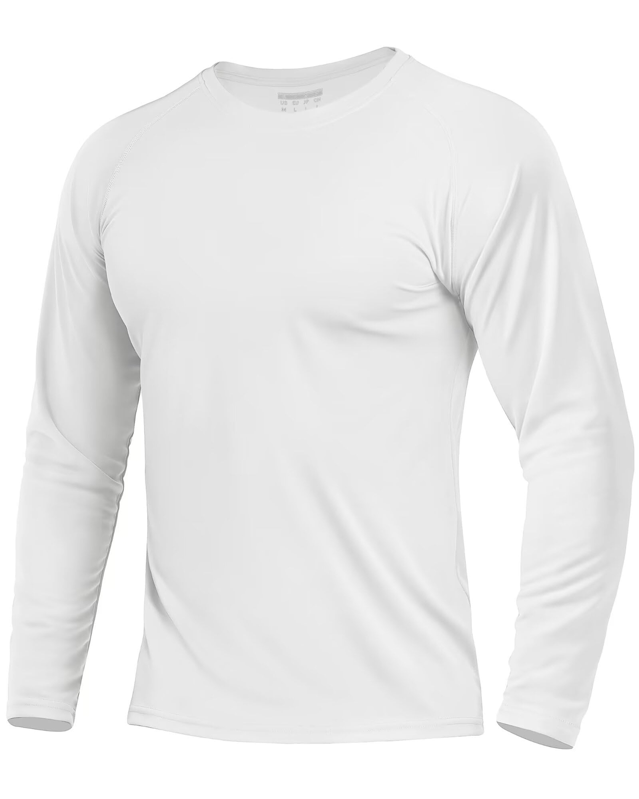 Men’s UPF 50+ Sun Protection UV SPF Shirts Long Sleeve Lightweight Quick Dry Tee