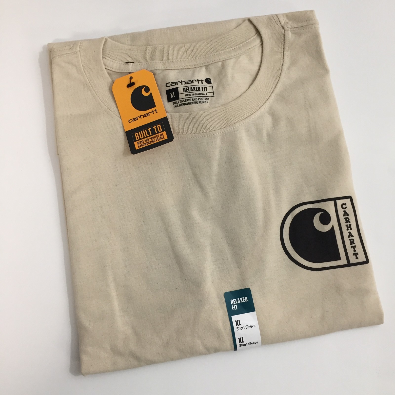 Carhartt Men’s Relaxed Fit Lightweight Short-Sleeve C Back Graphic T-Shirt Tee