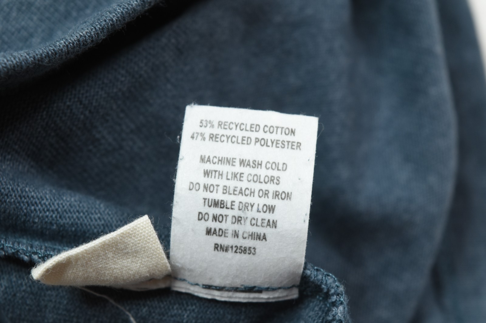Taylor Stitch Essential Pocket Tee Mens 42 Blue Cotton Blend Short Sleeve Crew