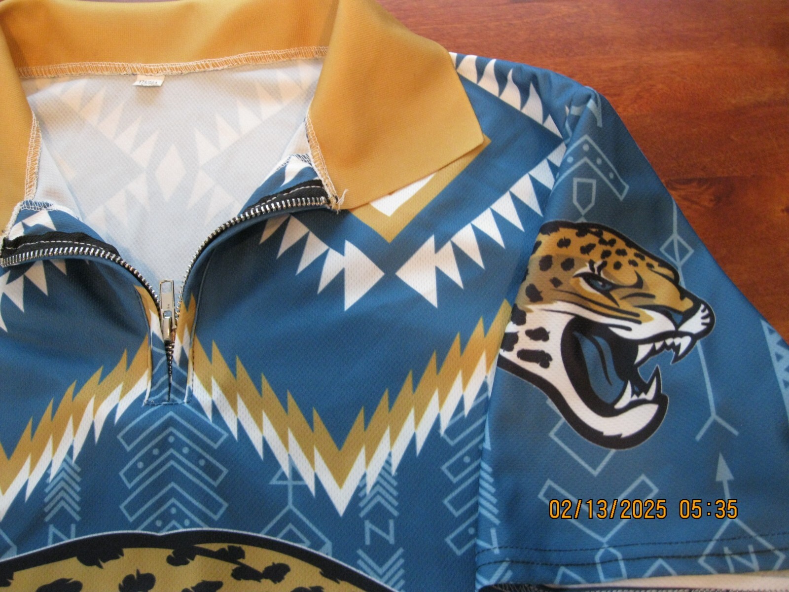 JACKSONVILLE JAGUARS NFL Summer Outfit 2-Piece Short Sleeve Shirt & Short Set XL