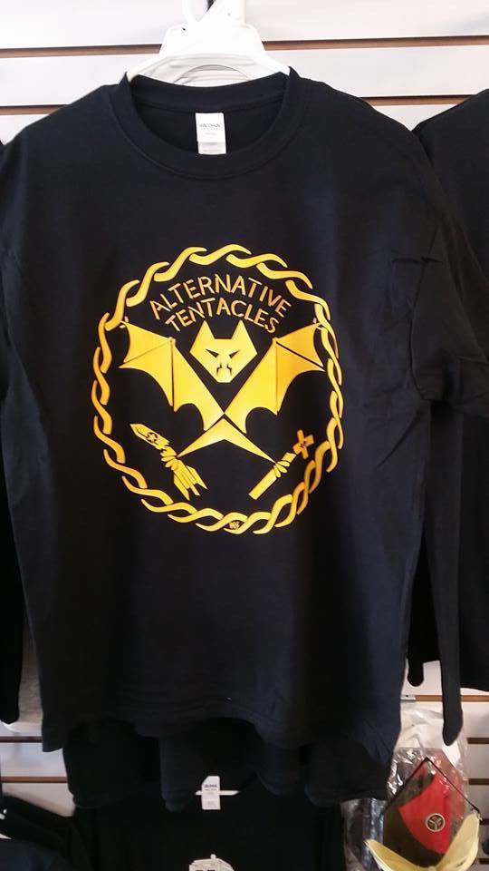 LONG SLEEVE AT Alternative Tentacles Thrash hardcore Punk rock yellow
