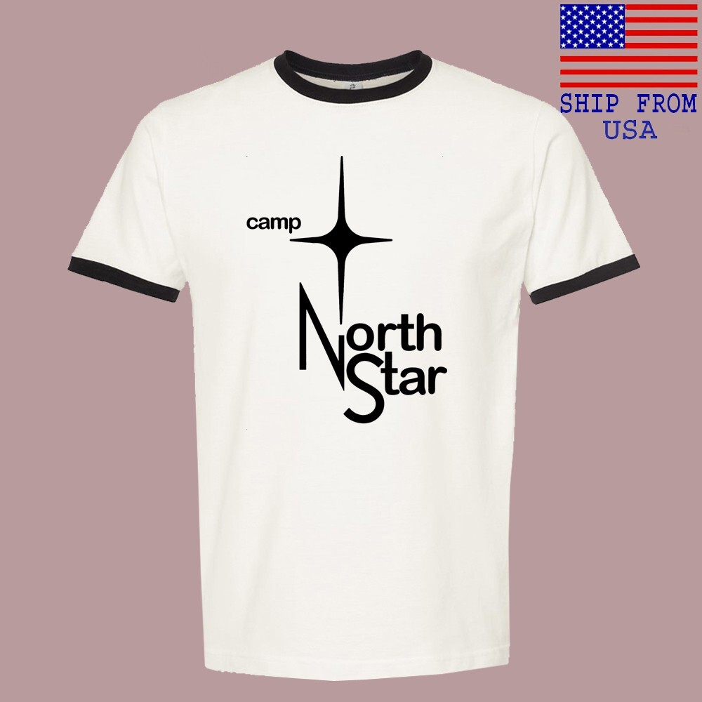 Camp North Star Men’s Ringer Black Size S-3XL