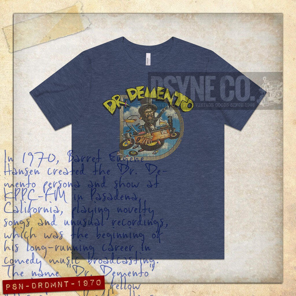 Dr. Demento 1970 Vintage Men’s T-Shirt