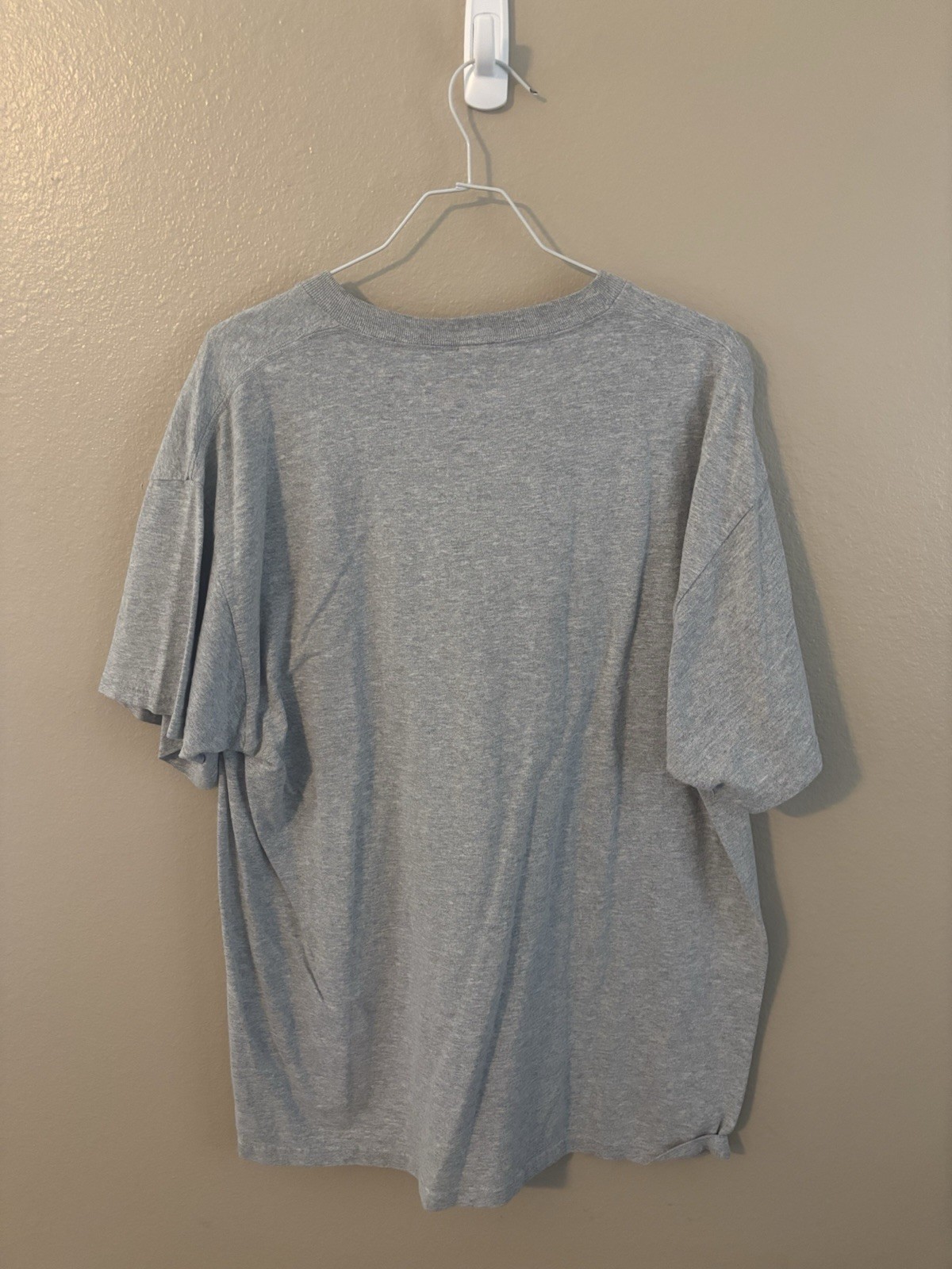 American Spirit Fruit Of The Loom Mens XL Gray Graphic Tshirt