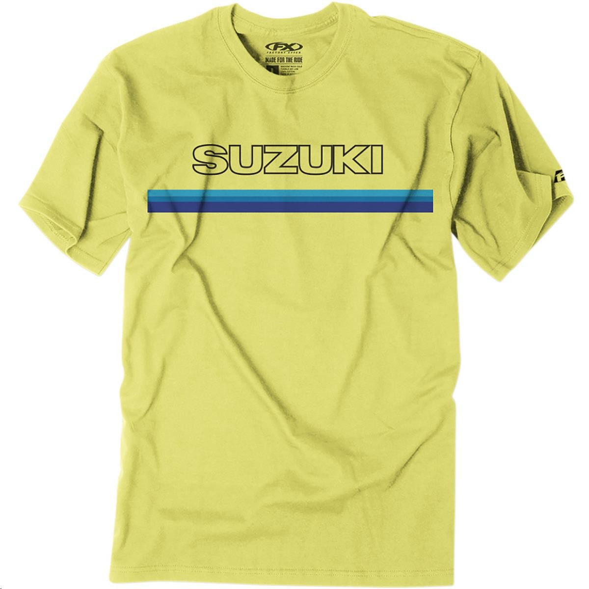 Factory Effex Suzuki Throwback T-Shirts Motorcycle ATV/UTV Street Bike Dirt Bike
