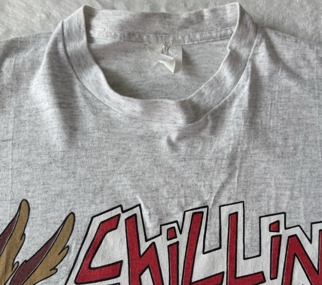 1990s Chillin With Wile E Coyote And Roadrunner T Shirt XL Vtg Warner Bros
