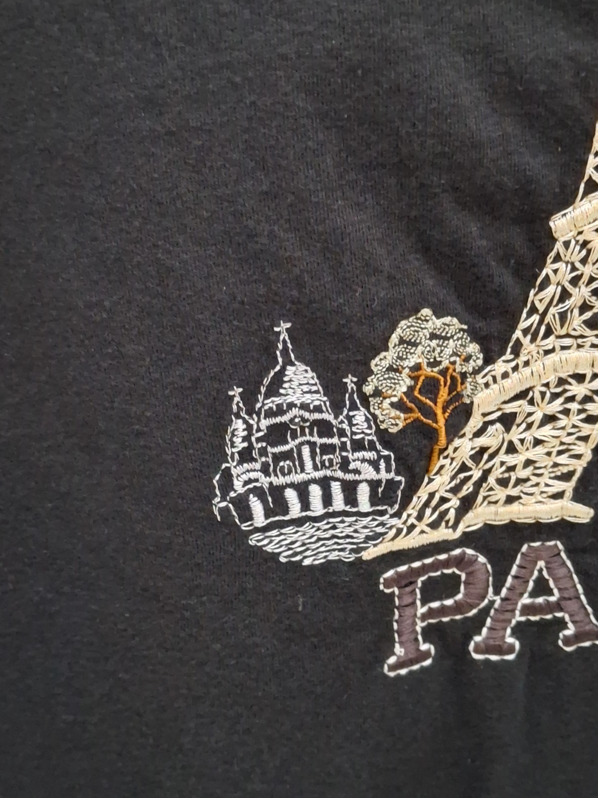 Sol’s Regent Paris Embroidered Large T Shirt