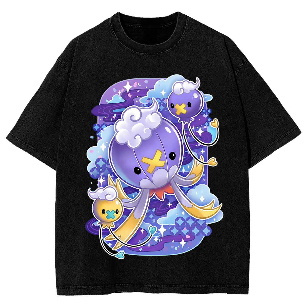 Distressed Drifloon Drifblim Anime T-Shirt
