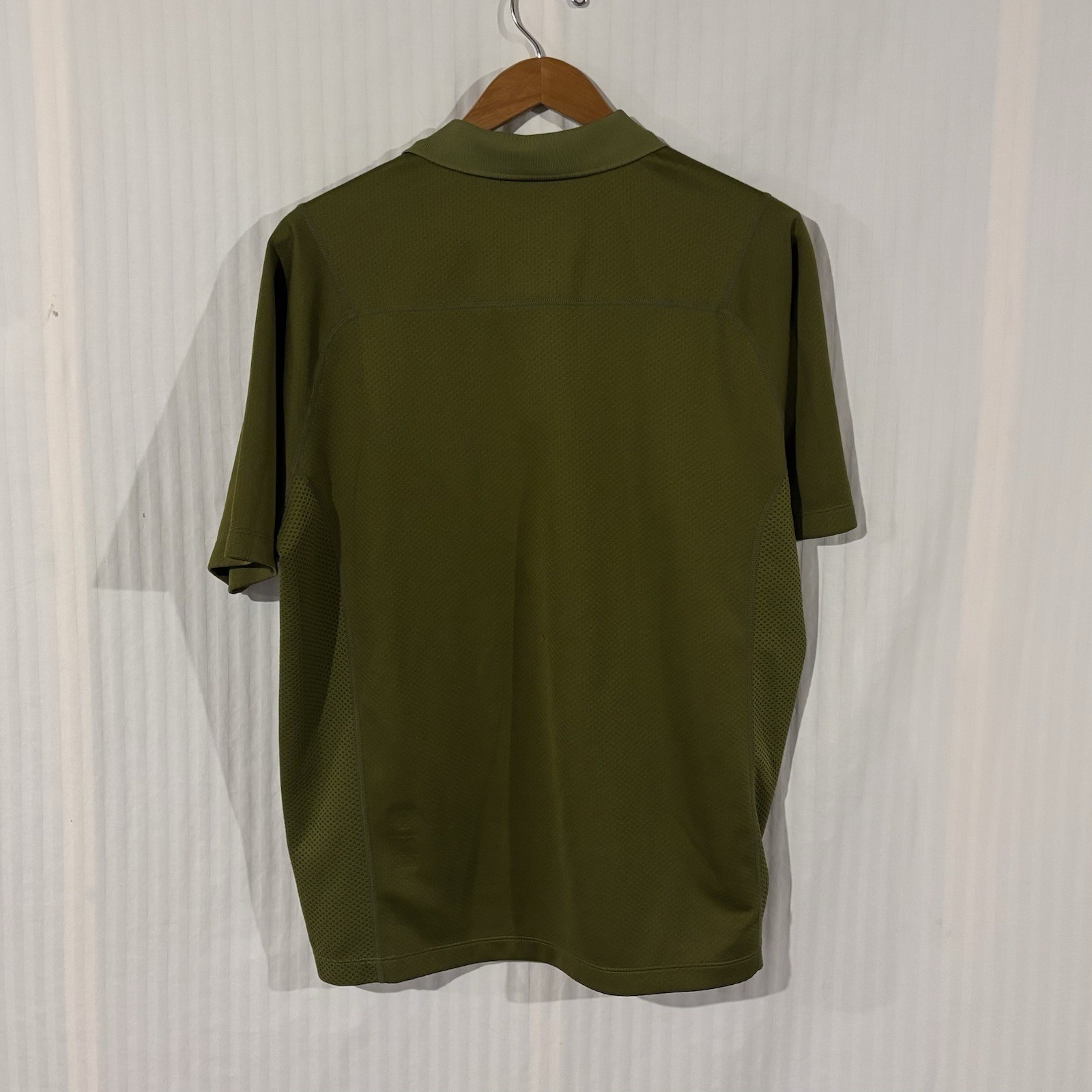 Merrell Mens Large T-Shirt OPTi Wick UPF 50+ Polo 1/4 Zip Performance Golf FF-10