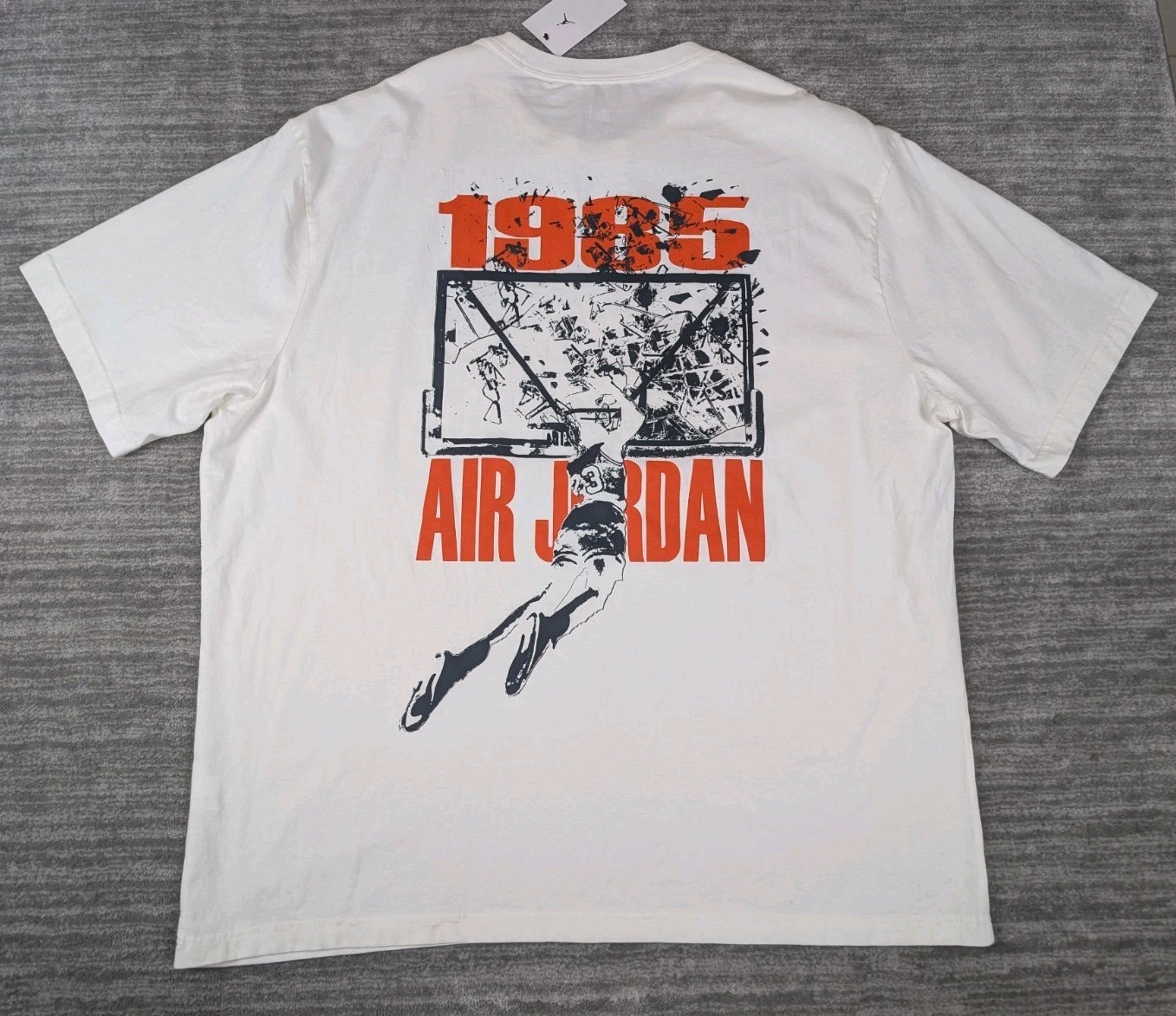 Air Jordan Brooklyn Shattered Backboard Oversized Shirt Size XX-Large IB3297-133