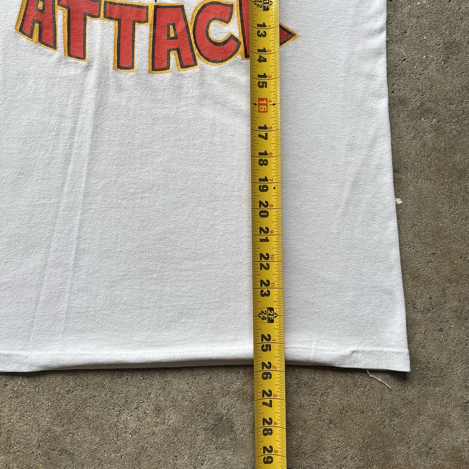Vintage Us Army Unit Ringer T-Shirt 1-5 AAA Air Attack Men Medium Military Usa