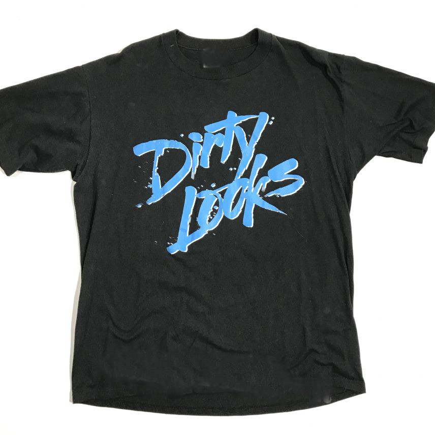 Dirty Looks Blue Logo T Shirt All Size S to 5Xl AQ391