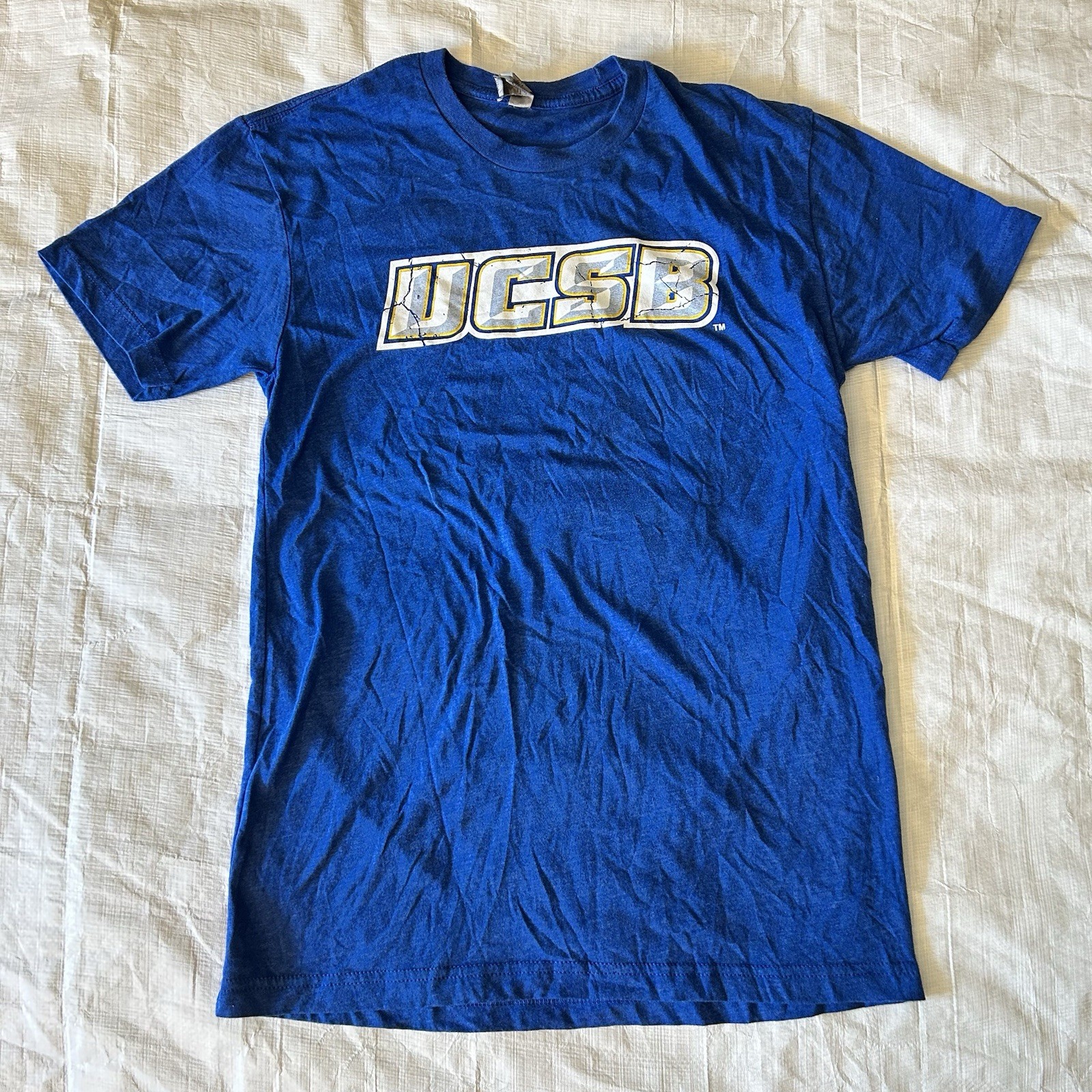 UCSB Men’s Size Small Blue T-Shirt ~ UC Santa Barbara