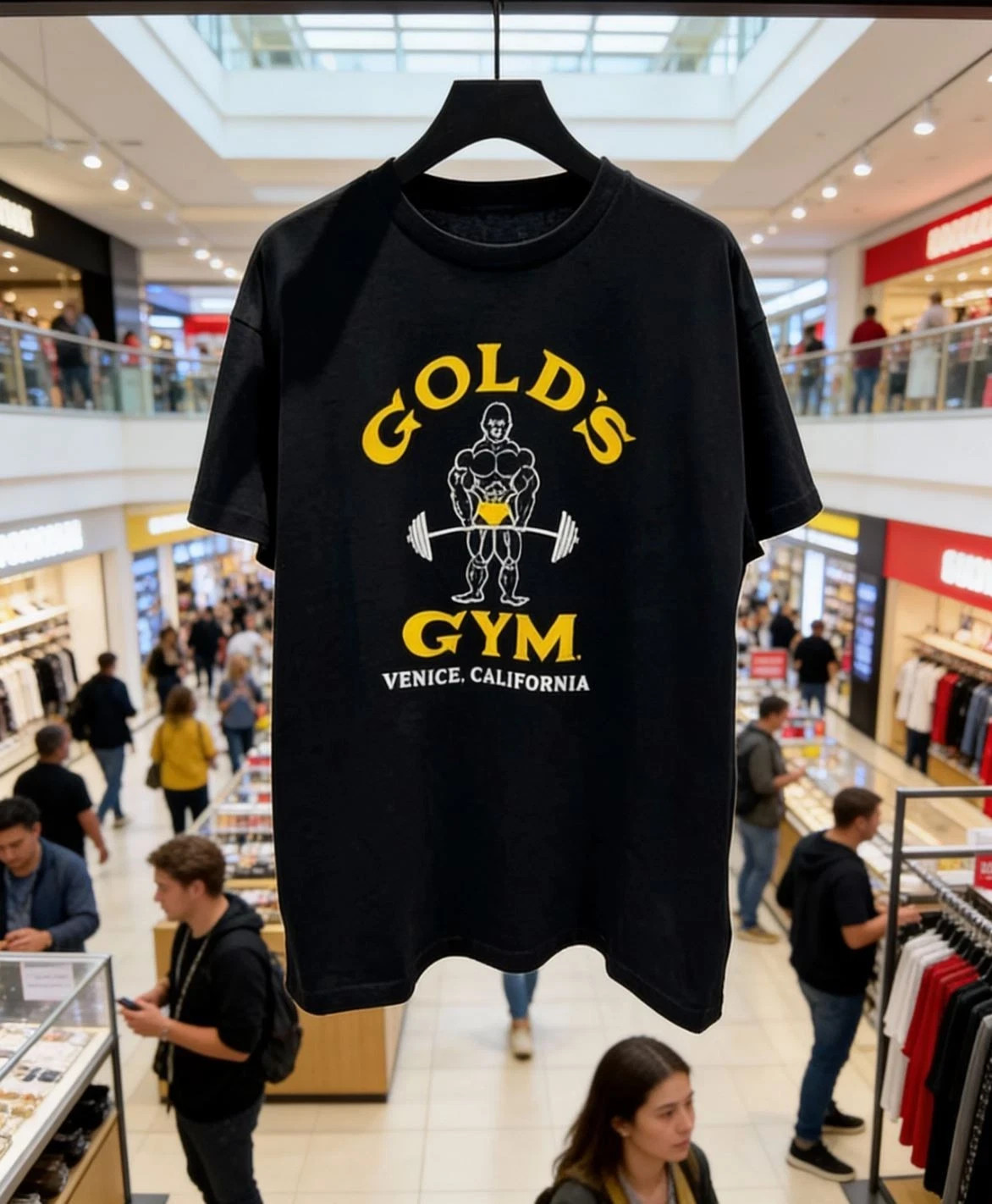 Gold’s Gym Venice California T-Shirt All Size S-5XL For Men Women HM1675
