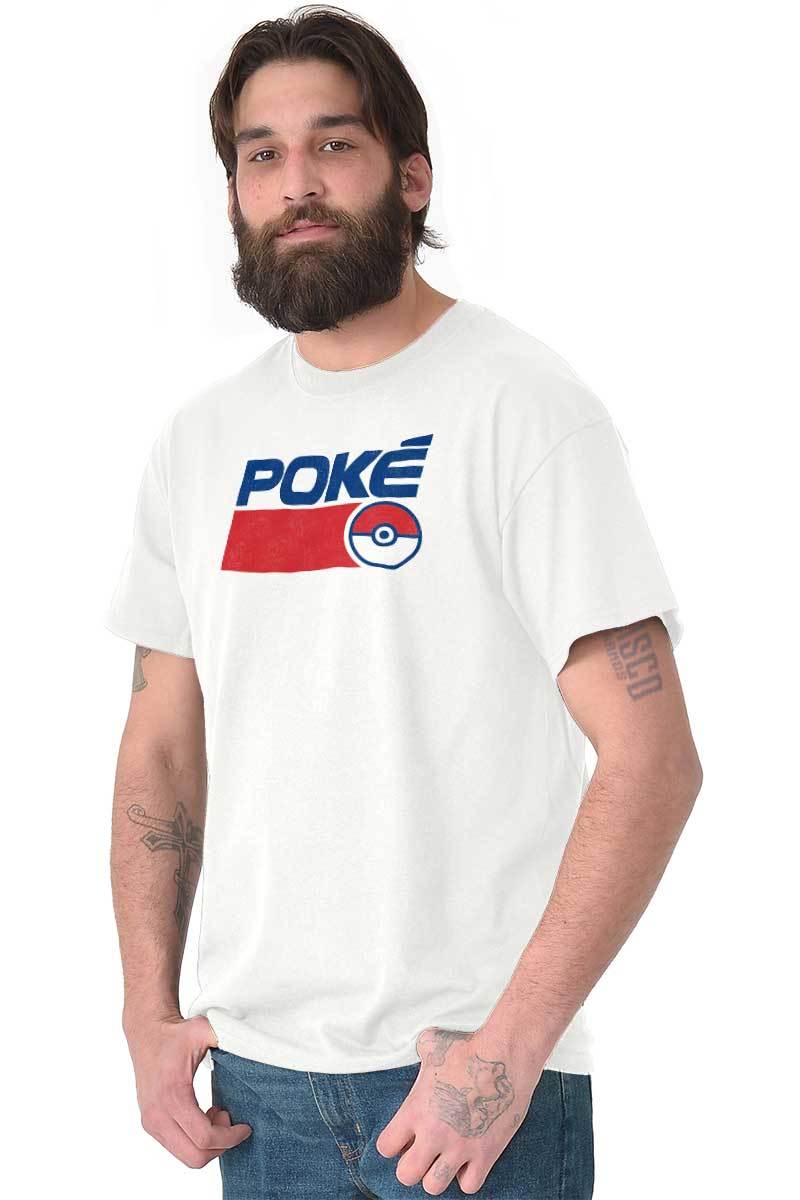 Poke Master Trainer Geek Gamer Animation Gift Womens or Mens Crewneck T Shirt Te