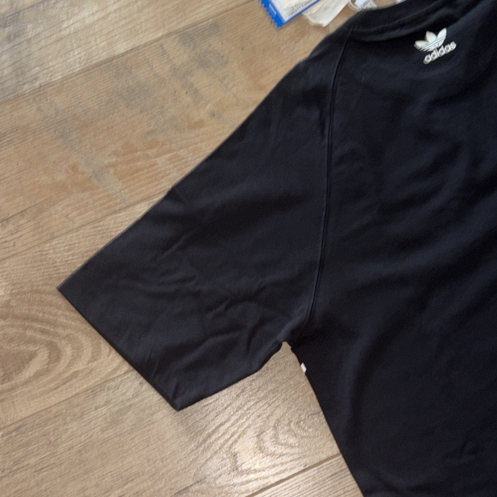 Adidas Originals Men’s Big Trefoil Outline T-Shirt Black White NWT, Size M
