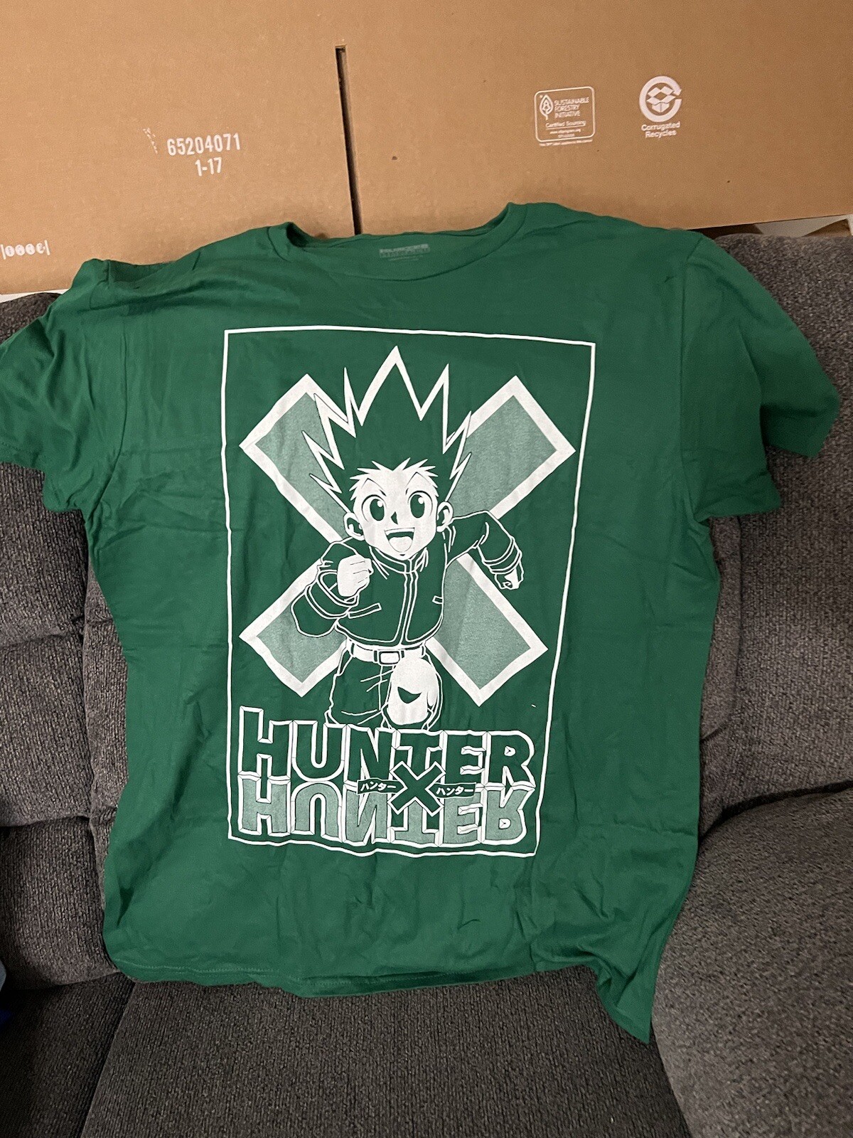 Loot Crate Hunter X Hunter Tshirt Size L