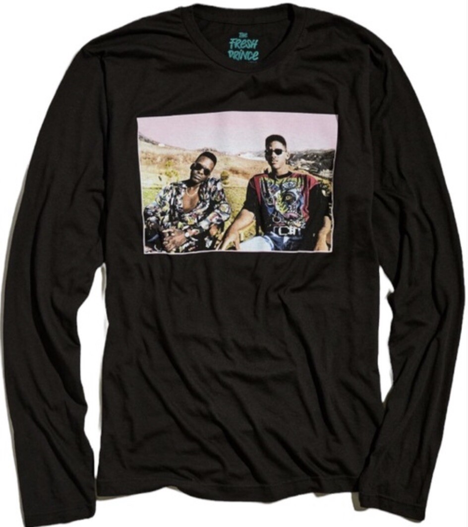 Fresh Prince Of Bel Air Urban Outfitters Chillin’ Out Long Sleeve T-Shirt Sz 2XL
