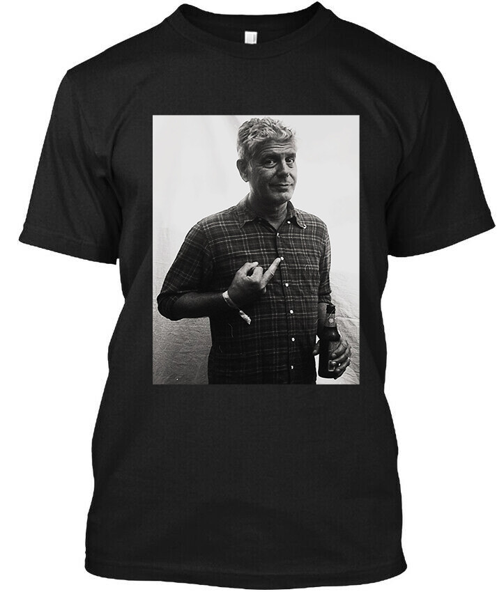 Limited NWT Anthony Bourdain American Professional Chef Graphic T-Shirt S-4XL