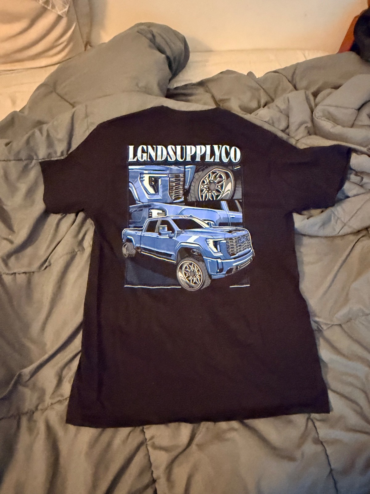 lgnd supply co giveaway #88 black and blue t-shirt