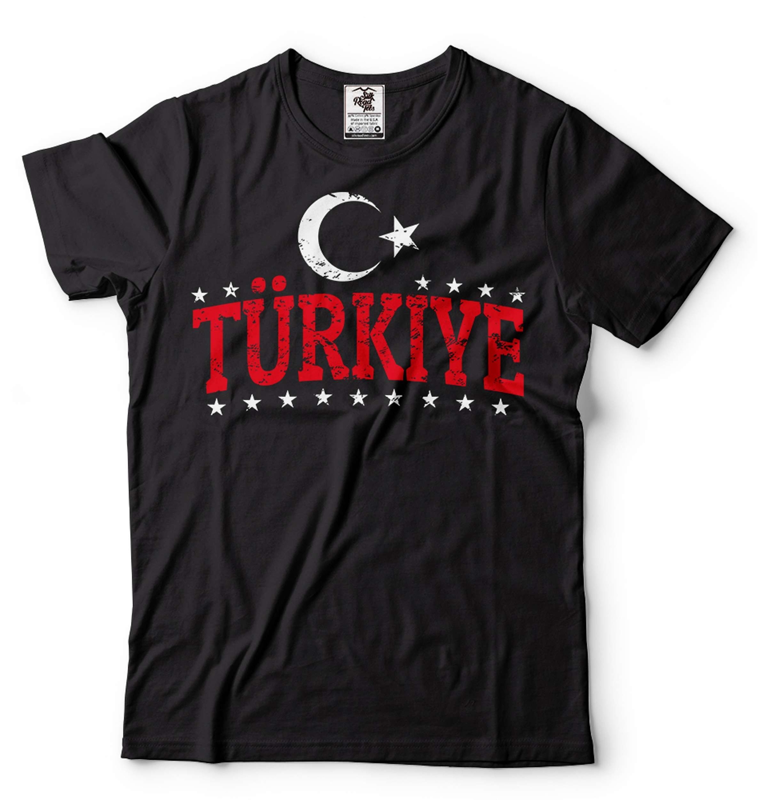 Mens Turkiye Shirt Turkey National Patriotic Flag Shirt Turkey Shirt Turkiye Tee