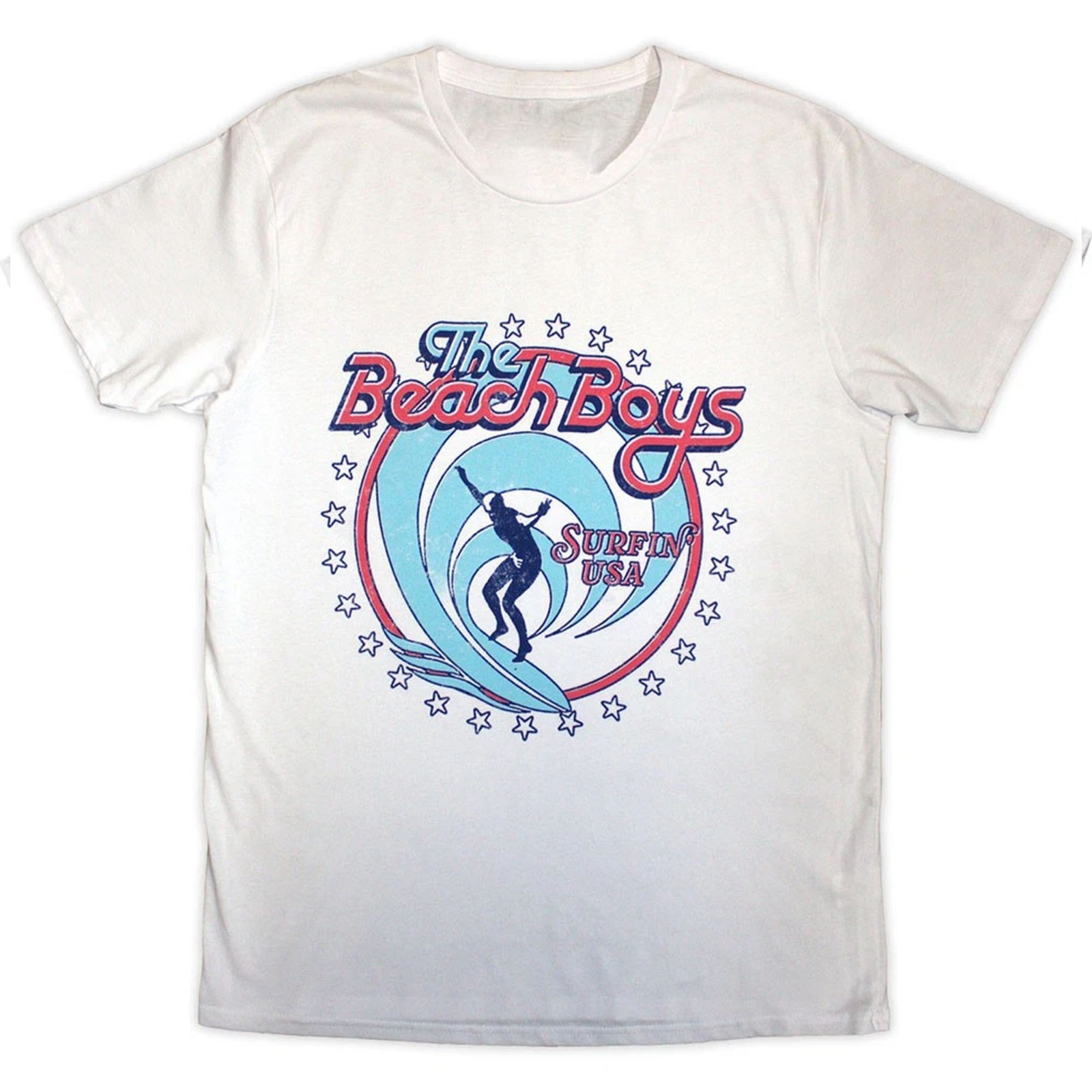 Vintage The Beach Boys Surfin’ USA Circle Unisex S-5XL Shirt TC73