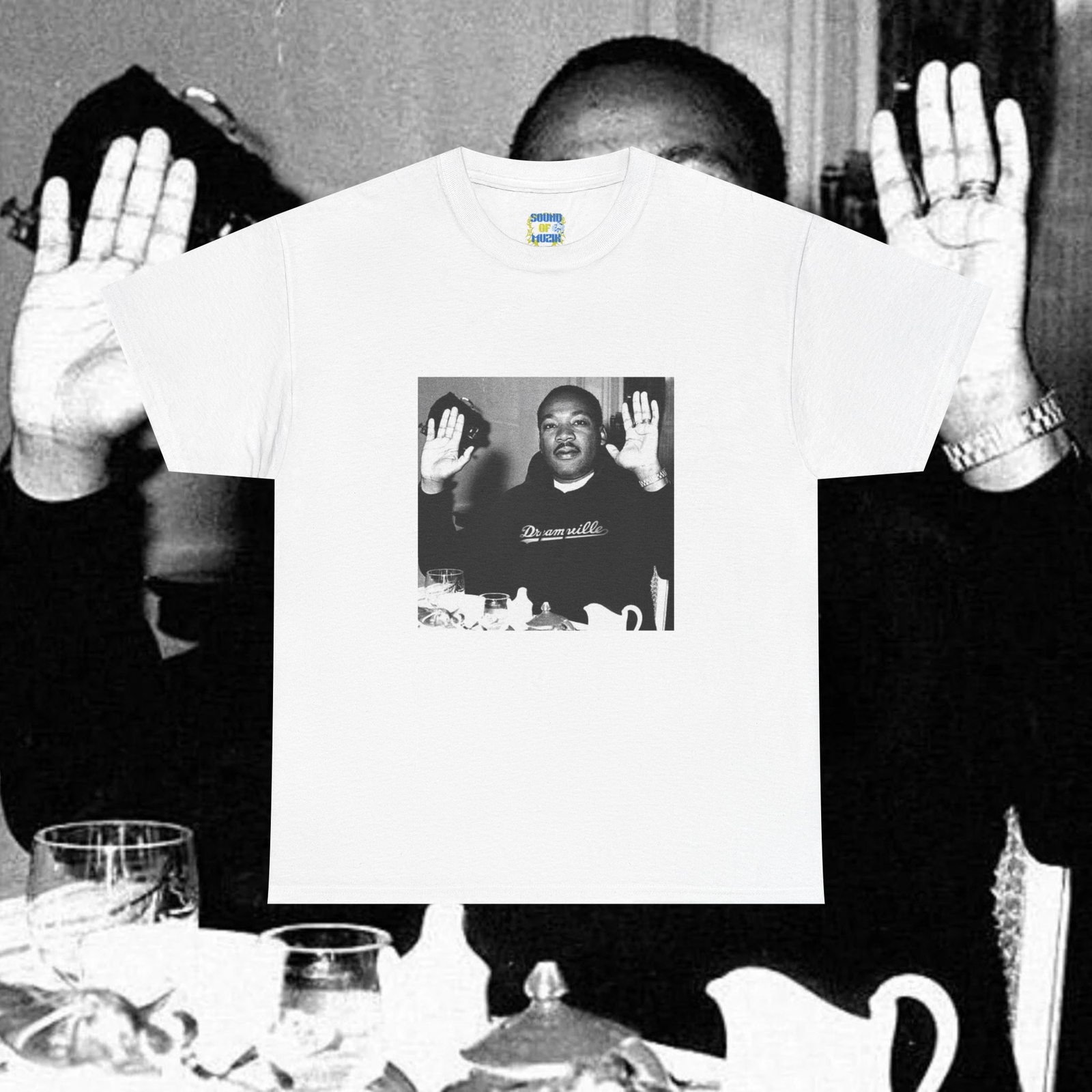 DREAMVILLE J COLE Vintage T-Shirt, MLK Would’ve been on Dreamville hip hop merch