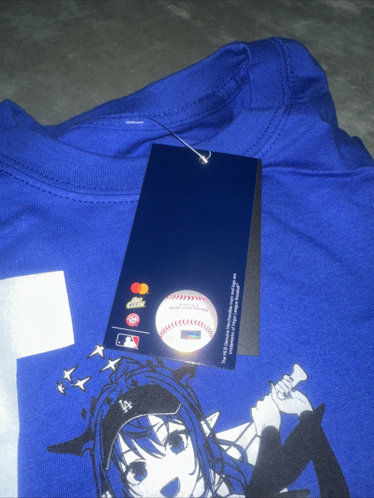 Official Event @ LA Dodgers x Hololive Night IRYS T-Shirts 7/5/25 Size Large.