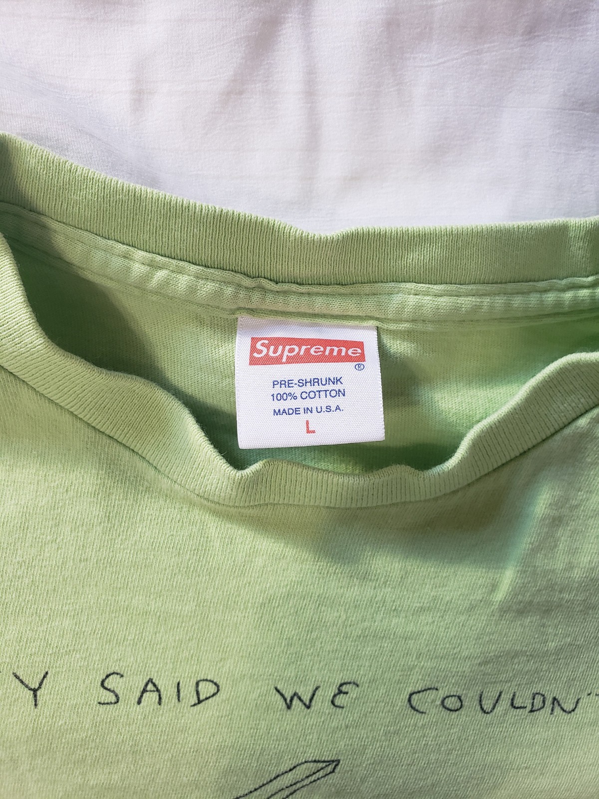 Daniel Johnston Supreme 2012 Men’s Shirt Size L Captain America