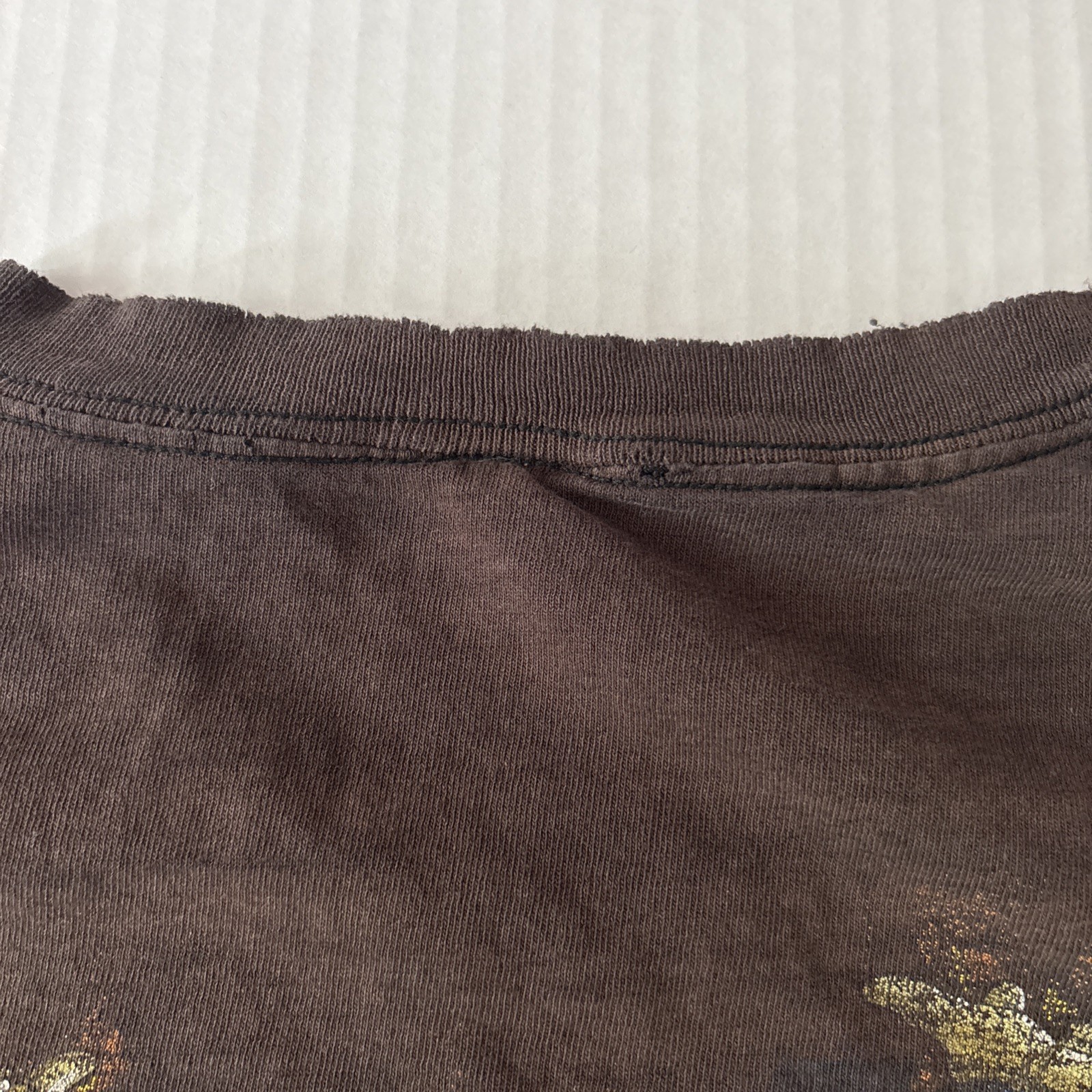 Vintage 1998 Dragon ball Z Promo GOKU Distressed Faded Rare Cool Read See Pics