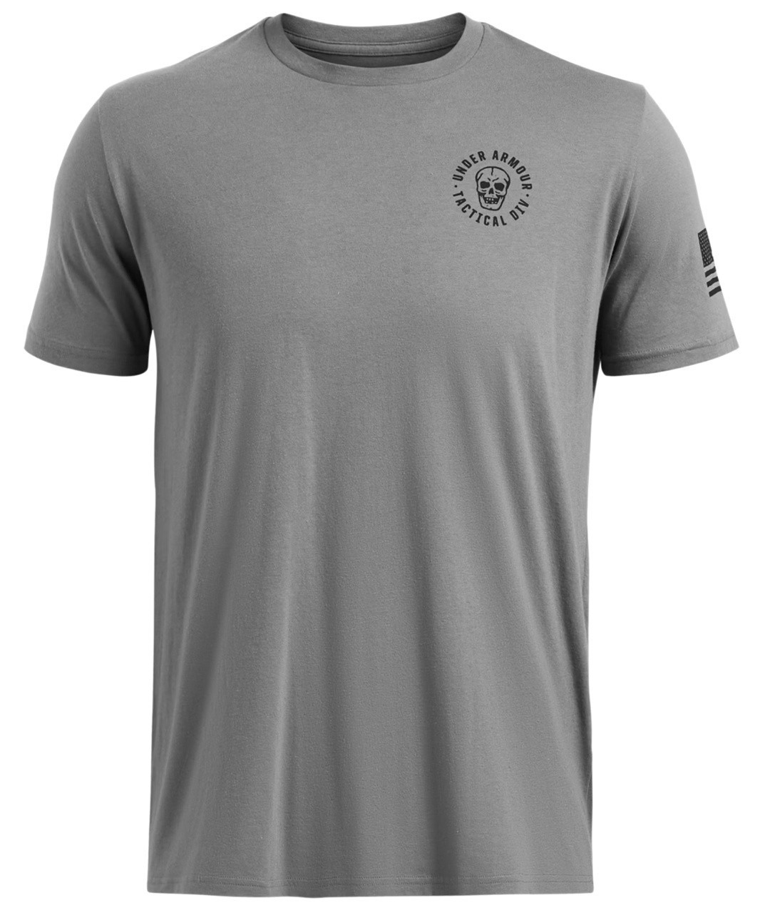 Under Armour 1386724 UA Men’s 3XL Tactical Division Skull Snake Cotton Gray Tee