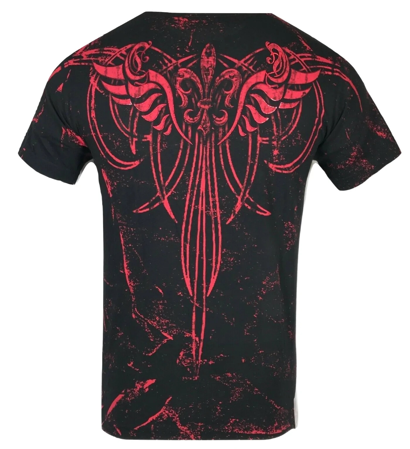 Xtreme Couture By Affliction Men’s T-Shirt VICTORY Skull Biker MMA Black S-5XL