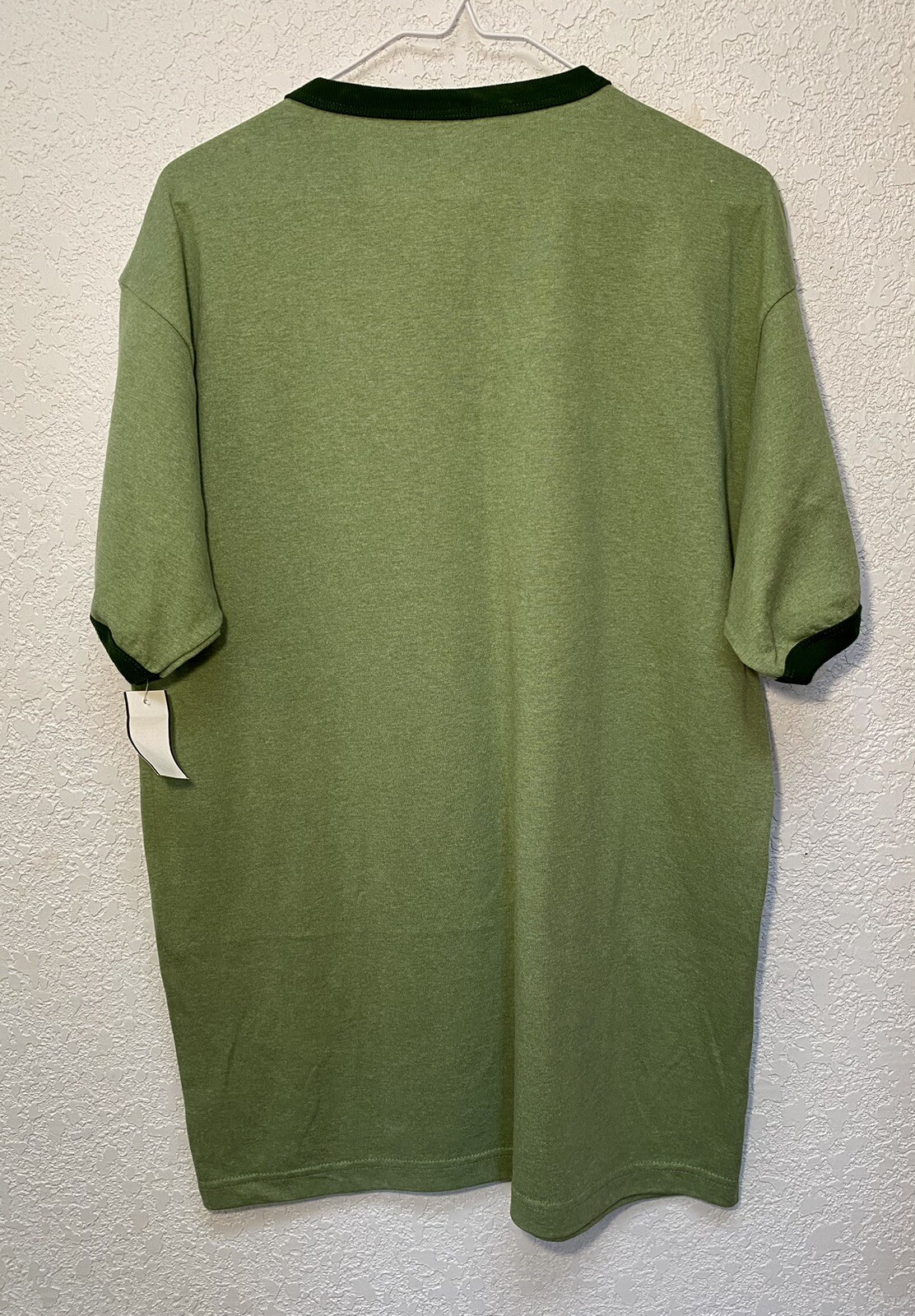 Money Green Short Sleeve T-Shirt Manifest Motivation Cash Men’s Size Large TNT $