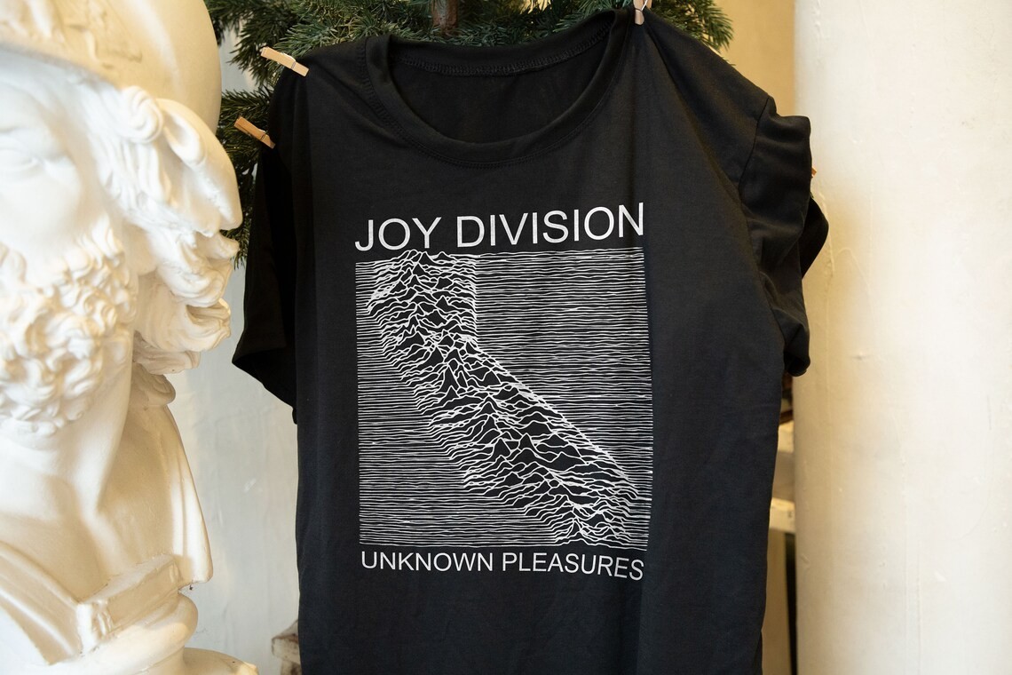 Joy Division Unknown Pleasures T-Shirt Cotton Tee All Size S M L XL 234XL CA248