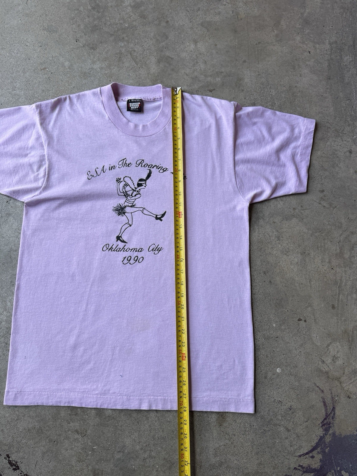 VTG 90s Ecological Society of America (ESA) In the Roaring 20’s Pink T-Shirt (L)