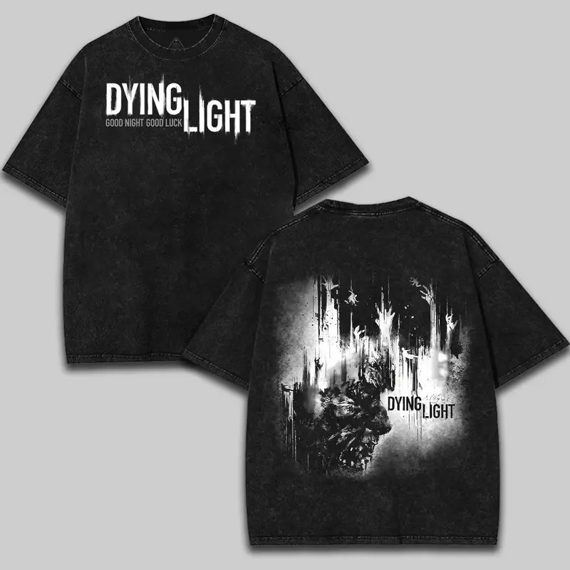 Dying Light: The Beast Tshirt, Vintage Graphic Tee Streetwear T-Shirt