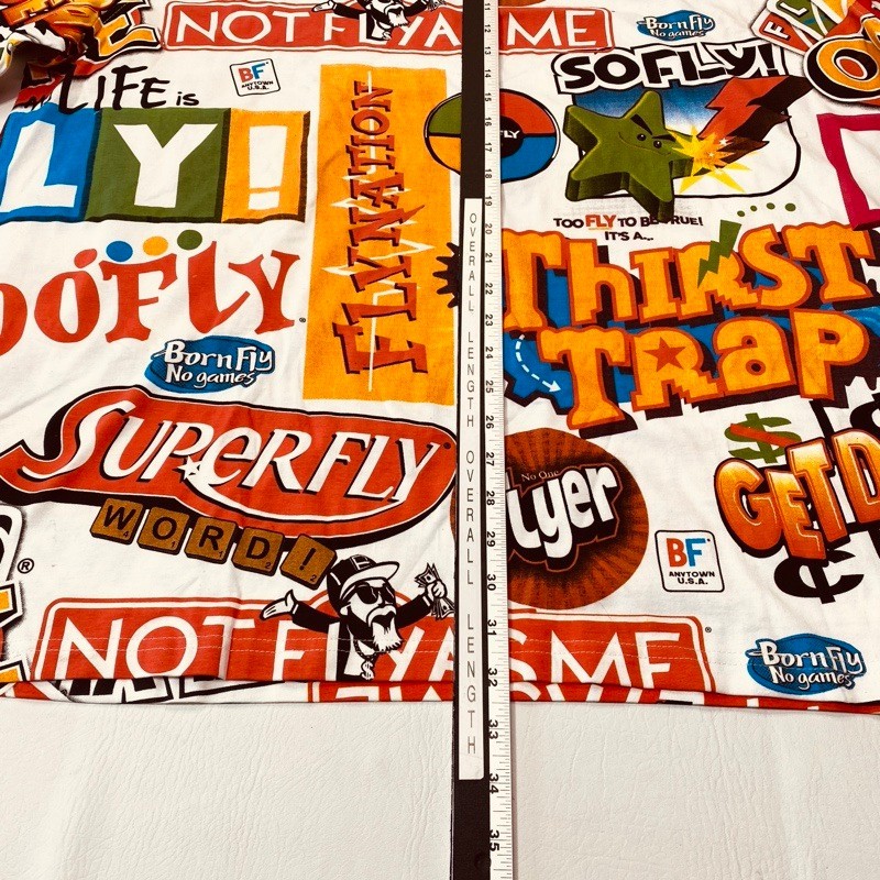 NWT BF Born Fly T-Shirt Retro Board Game Parody T-Shirt Men’s Size 4X AOP 9220