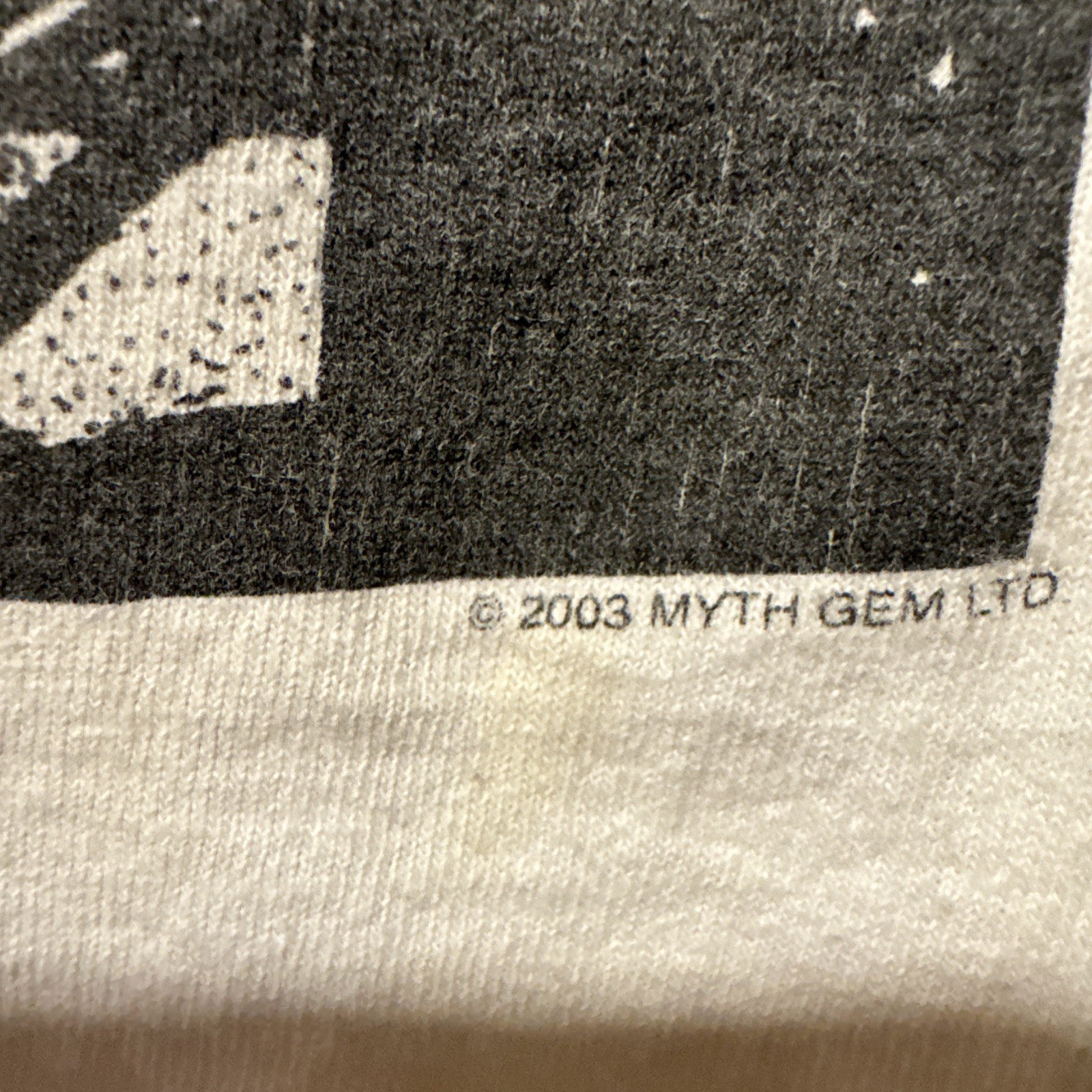 Vtg 2003 LED ZEPPELIN Blimp Tshirt Myth Gem Ltd Rock & Roll Concert Sz XL
