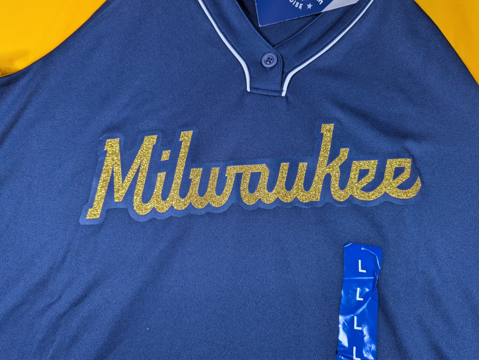 Majestic – MLB – Milwaukee – Genuine Merchandise – Shirt Tee – Size: L