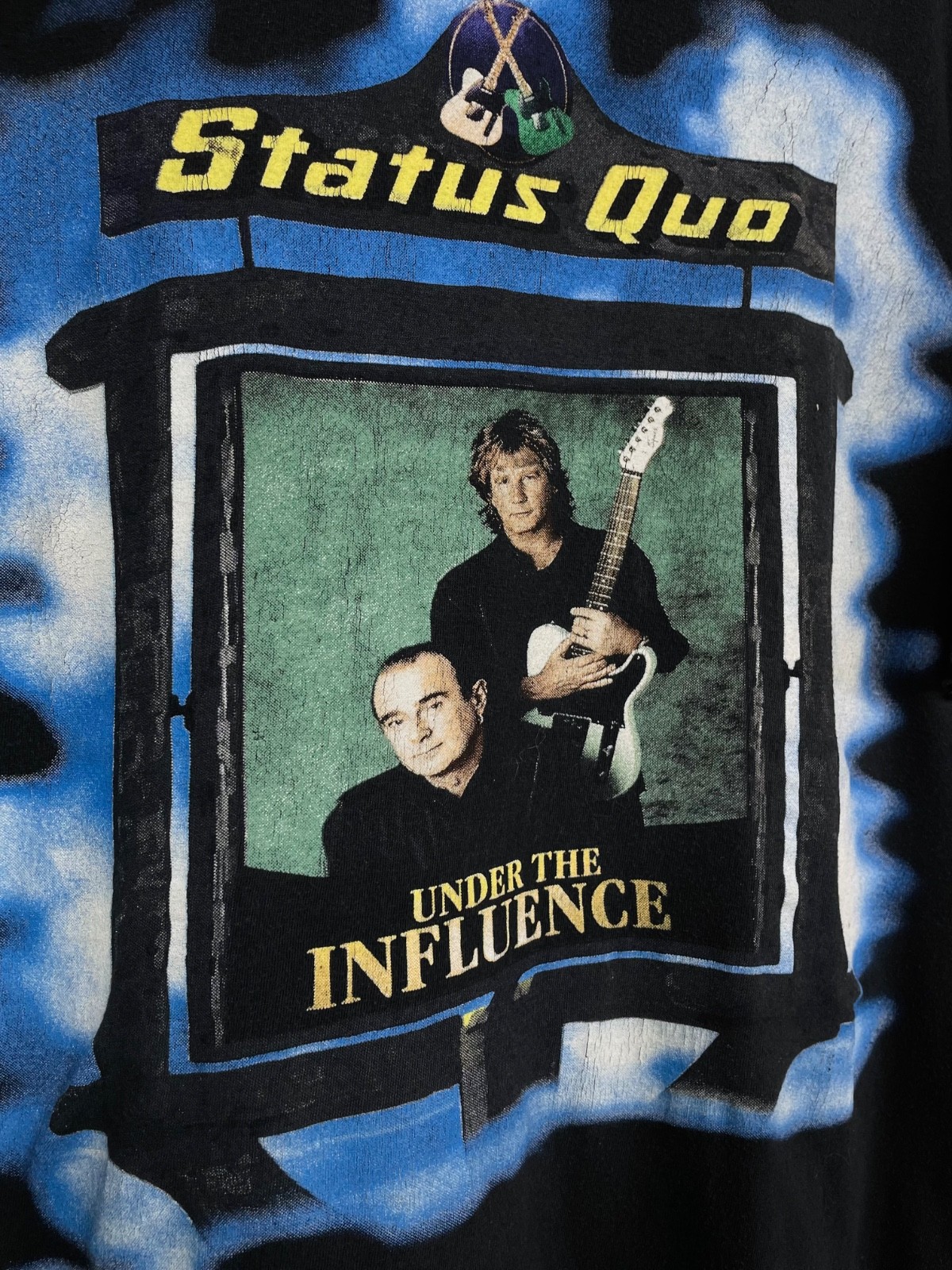 Vintage Status Que 1999 Under the Influence Tour Band T-Shirt Men’s Size L