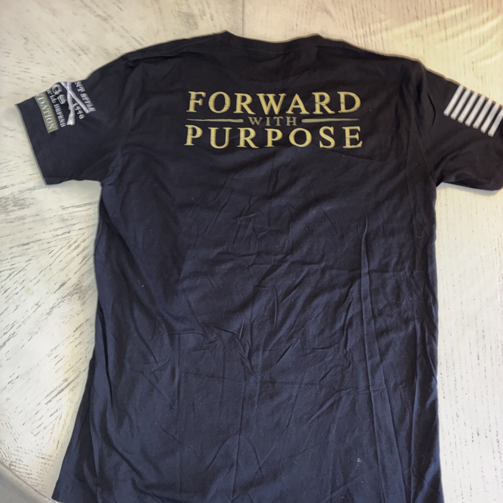 Grunt Style Men’s Black Short Sleeve T-Shirt- Honor Integrity Advocacy.