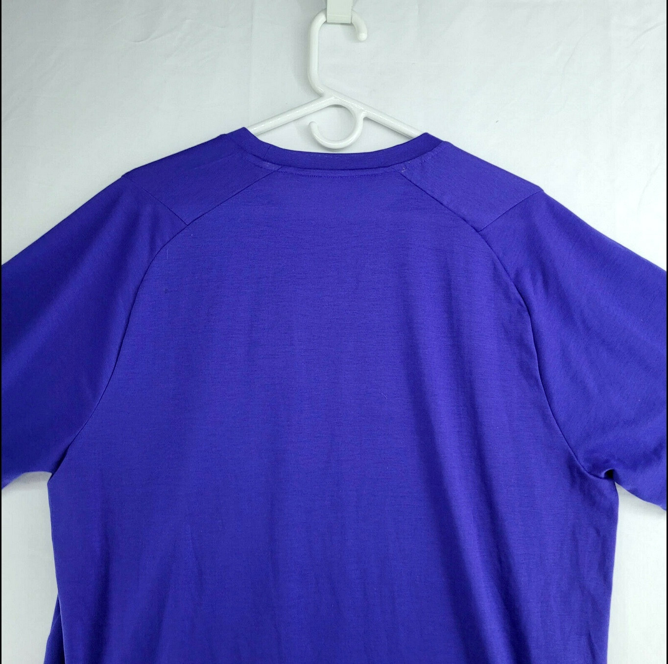 Adidas Climalite FreeLift Men’s Size XL Solid Blue Crew-Neck Athletic T-Shirt